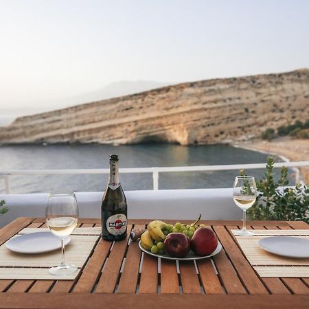 Nostos Cave Seaview Apartment Matala  Luaran gambar