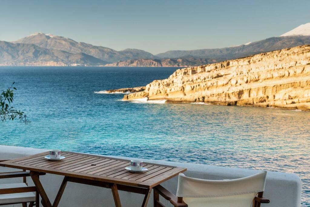 Nostos Cave Seaview Apartment Matala  Luaran gambar