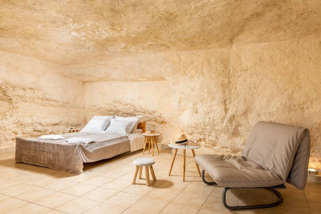 Nostos Cave Seaview Apartment Matala  Luaran gambar