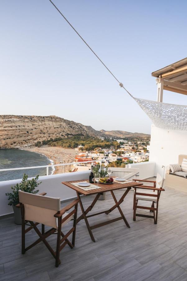 Nostos Cave Seaview Apartment Matala  Luaran gambar